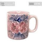Caneca Café Com Leite Chá Reta De Porcelana 230 Ml Colorida E