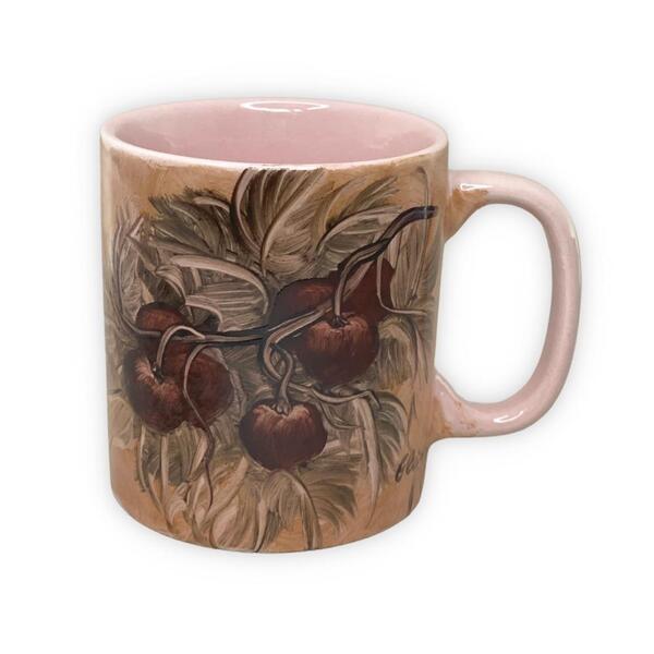 Caneca Café Com Leite Chá Reta De Porcelana 230 Ml Colorida E