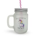 Caneca Canudo Acredito Em Mim