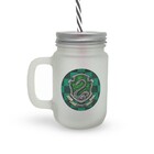 Caneca Canudo Harry Potter Sonserina