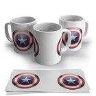Caneca Capitão América Escudo