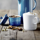 Caneca Cappuccino De Cerâmica 200ml Le Creuset - Branco