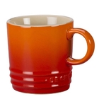 Caneca Cappuccino De Cerâmica 200ml Le Creuset Laranja