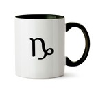 Caneca Características  Signo Capricórnio - Interior E Alça P