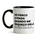Caneca Características Signo Sagitário - Interior E Alça Preta