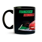 Caneca Carros Francesco Bernoulli Nome - Interior E Alça Preta