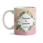 Caneca Casamento Aquarela