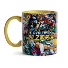Caneca Cavaleiro Do Zodíaco Personagens