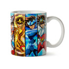 Caneca Cavaleiros Do Zodíaco Seya Poster - Interior E Alça Br