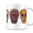 Caneca Caveiras Mexicanas