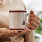 Caneca Cegonha Cheguei É Uma Menina