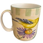 Caneca Cerâmica Bird Yelow 340 Ml