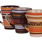 Caneca Cerâmica Caboclo 300ml Jogo 3 Unidades - Yazi