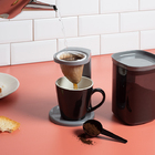 Caneca Ceramica Café Tulipa 320ml Verde