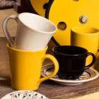 Caneca Ceramica Café Tulipa 320ml Verde