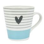 Caneca Cerâmica Chá Café Secret Coffee 300ml Azul