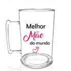 Caneca Chopp Personalizada Para Dia Das Mães - Melhor Mãe