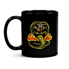 Caneca Cobra Kai Black - Toda Preta