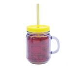 Caneca Com Tampa E Canudo Flash