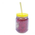 Caneca Com Tampa E Canudo Flash