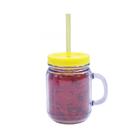 Caneca Com Tampa E Canudo Flash