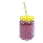 Caneca Com Tampa E Canudo Flash