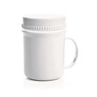 Caneca Com Tampa Vedação Hermética 400ml Térmica Chá Café Ou