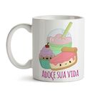 Caneca Comidinhas Adoce Sua Vida