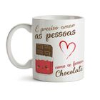 Caneca Comidinhas Como Se Fosse Chocolate