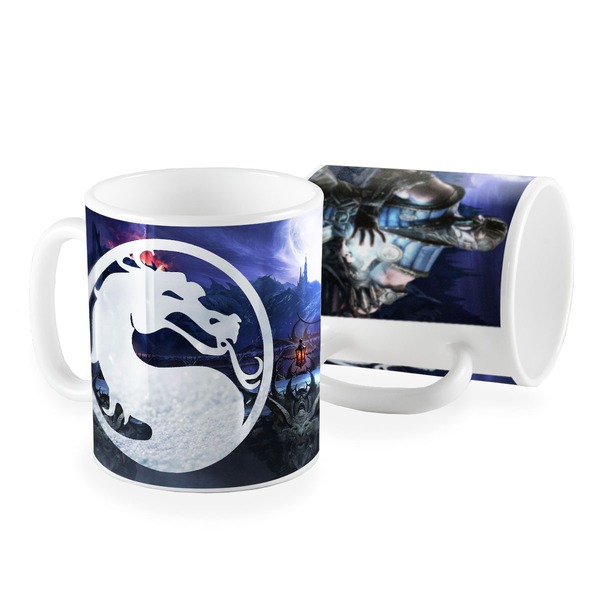 Caneca Confronto Game Conflito Mortal Kombat Batalha