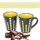 Caneca Cônica Chá Café Chocolate Quente De Cerâmica 260 Ml Rú