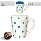 Caneca Cônica Chá Café Chocolate Quente De Cerâmica 260 Ml Rú