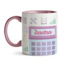 Caneca Contabilidade C/ Nome  Fem