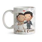Caneca Convite Para Padrinhos Casamento