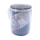 Caneca Corinthians Com Tampa 450ml - Cebola