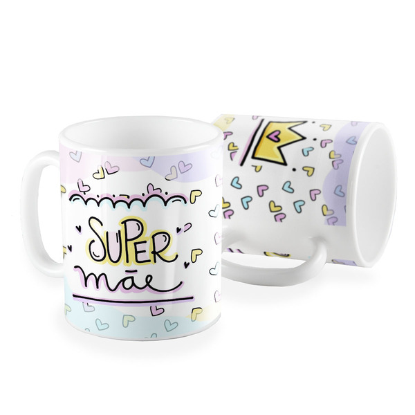 Caneca Coroa Super Mae Rainha