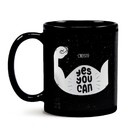 Caneca Crossfit Black - Yes You Can
