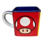 Caneca Cubo Power Ups: Super Mario
