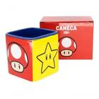 Caneca Cubo Power Ups: Super Mario