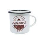 Caneca De Alumínio Guepardo 240ml Branco