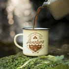 Caneca De Alumínio Guepardo 240ml Branco