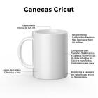 Caneca De Cerâmica Branca - Cricut - 425ml - 06 Unids