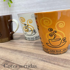 Caneca De Cerâmica Café Moinho 110 Ml 6 Unidades Yangzi