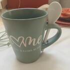 Caneca De Cerâmica Home Com Colher