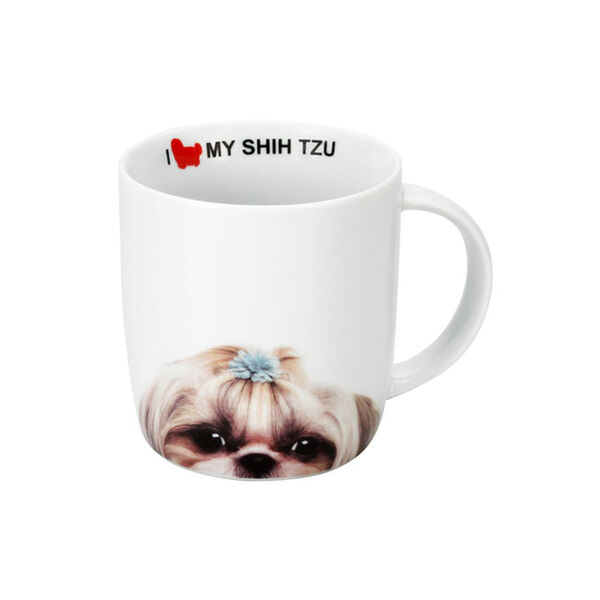 Caneca De Cerâmica I Love Shih Tzu 340 Ml 18526