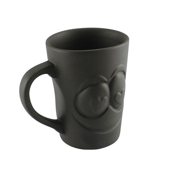 Caneca De Cerâmica Mondoceram Zé In Love 300ml Grafite