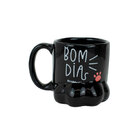 Caneca De Cerâmica Pata Bom Dia 350 Ml