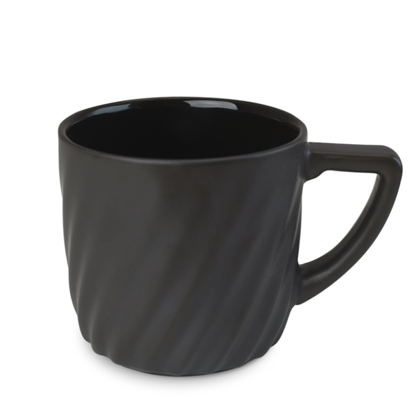 Caneca De Cerâmica Twist Classic 300ml Grafite Ceraflame Gour