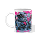 Caneca De Cerâmina Aaa 325ml Caveira Estampada Skull Prime