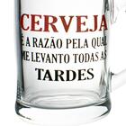 Caneca De Chopp Cerveja Com Campainha 450ml Razão - Casambien